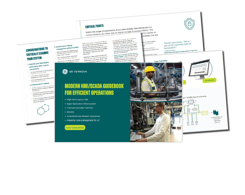 Modern HMI / Scada guidebook / GE Vernova ja Novotek 2024