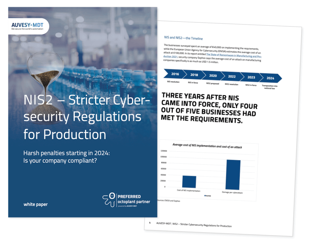 NIS2 - Stricter Cybersecurity Regulations for Production whitepaper